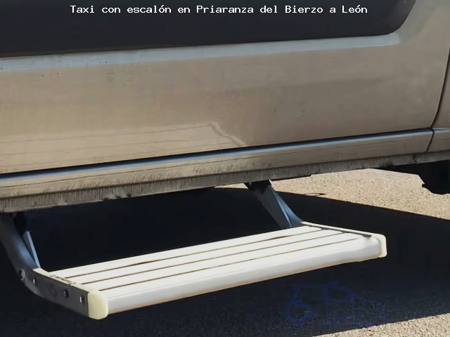 Taxi con escalón Priaranza del Bierzo a León